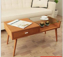 Load image into Gallery viewer, Folding elevating table and table. Scale multi-functional storage tea table with stools