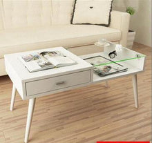 Load image into Gallery viewer, Folding elevating table and table. Scale multi-functional storage tea table with stools