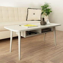 Load image into Gallery viewer, Folding elevating table and table. Scale multi-functional storage tea table with stools