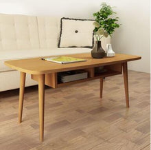 Load image into Gallery viewer, Folding elevating table and table. Scale multi-functional storage tea table with stools