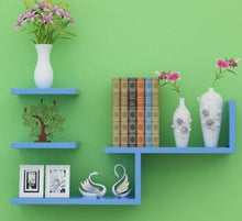 Load image into Gallery viewer, Modern Wall-Mount Book Shelf Wall bookshelf bookshelves Bookcase Storage supporter commodity shelf