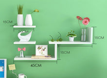 Load image into Gallery viewer, Modern Wall-Mount Book Shelf Wall bookshelf bookshelves Bookcase Storage supporter commodity shelf